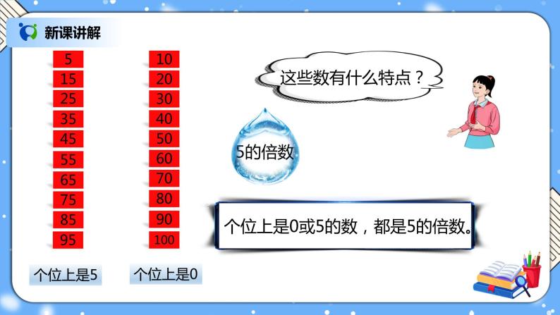 人教版小学数学五年级下册2.3《2、5的倍数的特征》PPT课件（送教案+练习）04