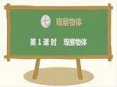第1课时 观察物体课件PPT