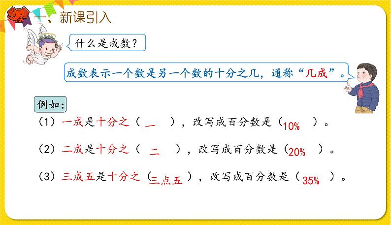 人教版数学六年级下册第二单元——第2课时    成数课件PPT第3页