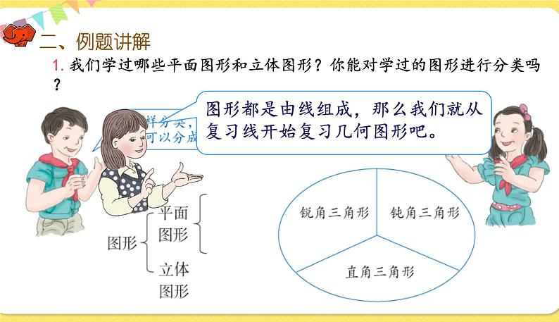 人教版数学六年级下册第六单元——图形与几何第1课时 平面图形的认识与测量(1)课件PPT第3页