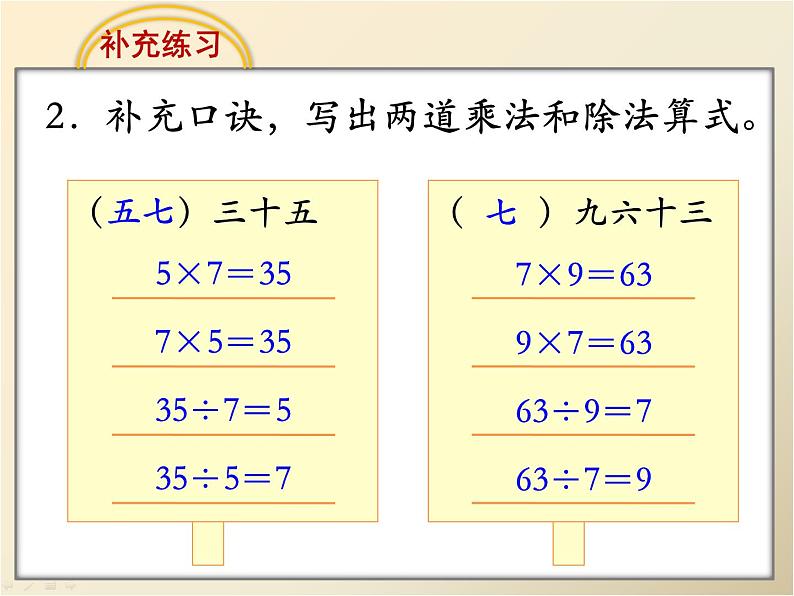 《表内除法和表内乘法》补充练习课件PPT03