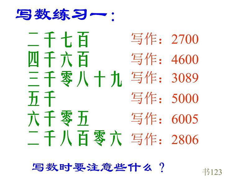 苏教版数学二下第四单元《认识万以内的数》ppt课件08