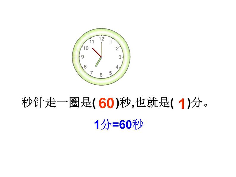 《时、分、秒复习课》参考课件第5页