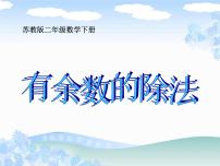 苏教版数学二年级下册《有余数的除法》ppt课件之一