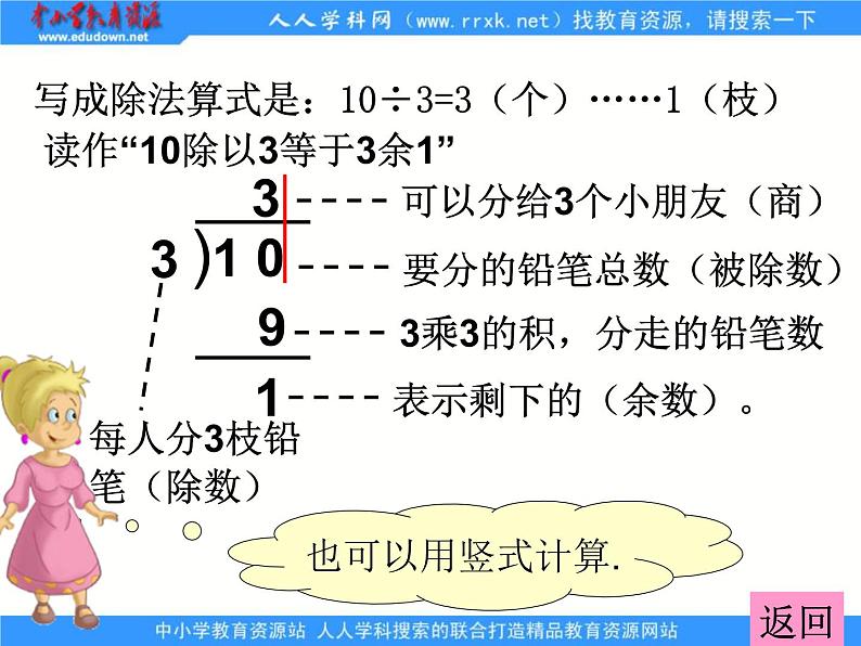 苏教版数学二年级下册《有余数的除法》ppt课件05