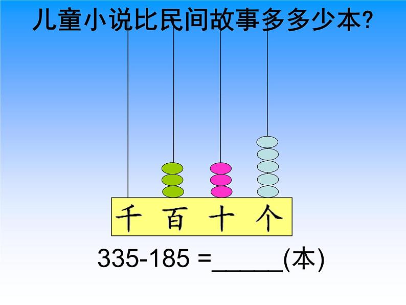 苏教数学二下《6.9三位数减法的笔算（连续退位）》[鲁老师]『市一等奖』课课件PPT06