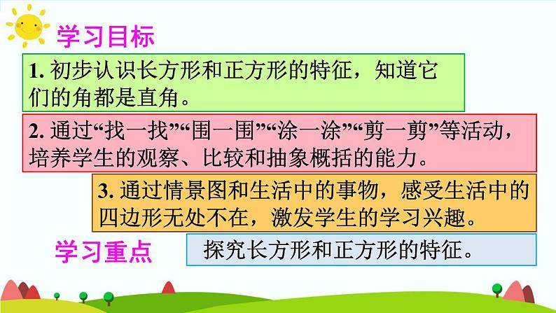 人教版数学三年级上册《长方形和正方形——认识周长》课件第2页