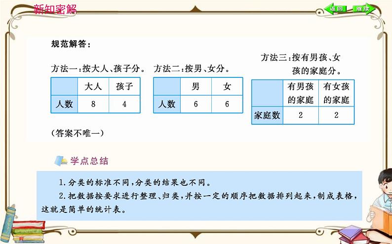 人教版数学 一年级下册 第三单元课件：分类与整理第8页