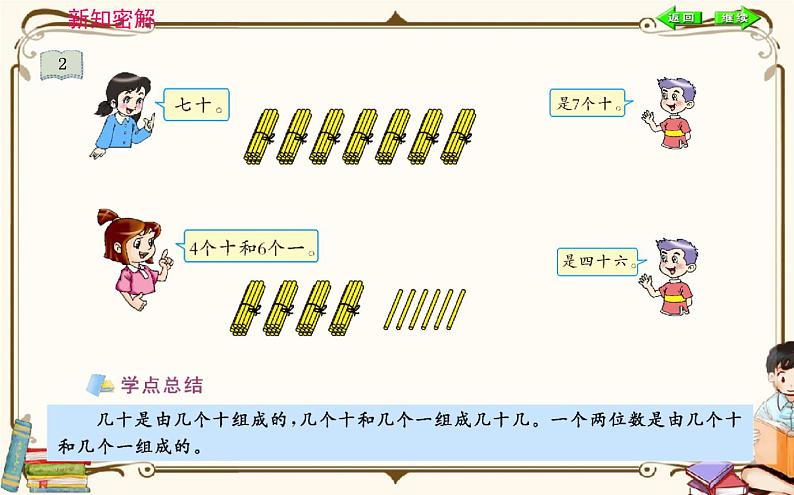 人教版数学 一年级下册 第四单元课件：第1课时  数数 数的组成08