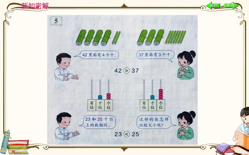 人教版数学 一年级下册 第四单元课件：第2课时  数的顺序 比较大小08