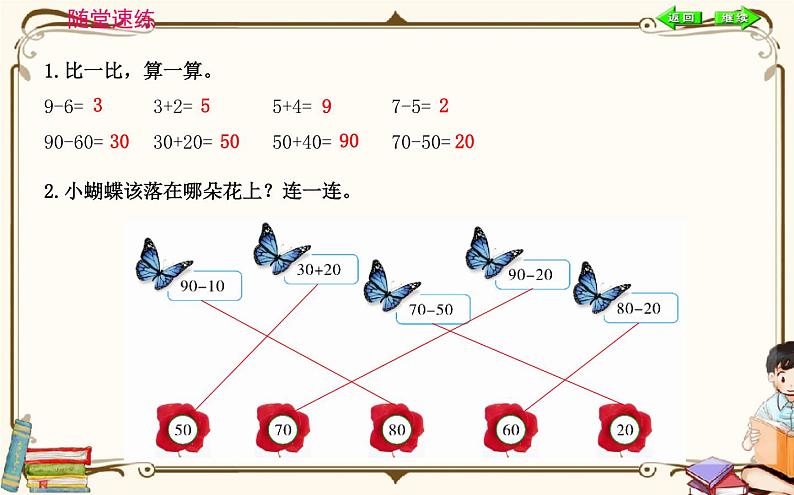 人教版数学 一年级下册 第六单元课件：第1课时  整十数加、减整十数第8页