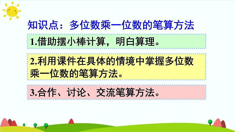 人教版数学三年级上册《多位数乘一位数——单元知识归纳与易错警示》课件第4页