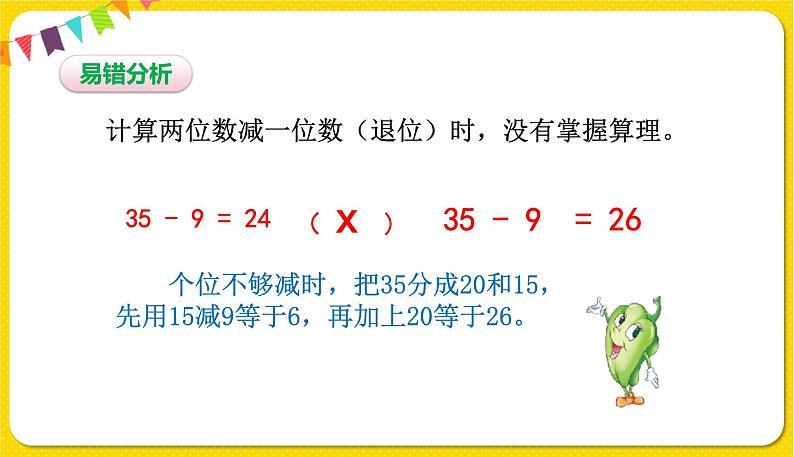 两位数减一位数（退位）习题课件第6页