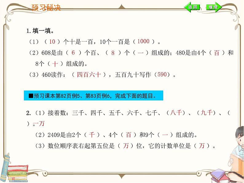 人教版数学二年级下册 第七单元教学课件：第2课时   10000以内数的认识第2页