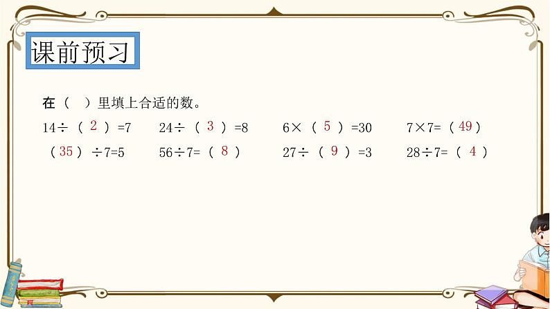 人教版数学 二年级下册 专项复习课件：3.用除法知识解决购物问题02