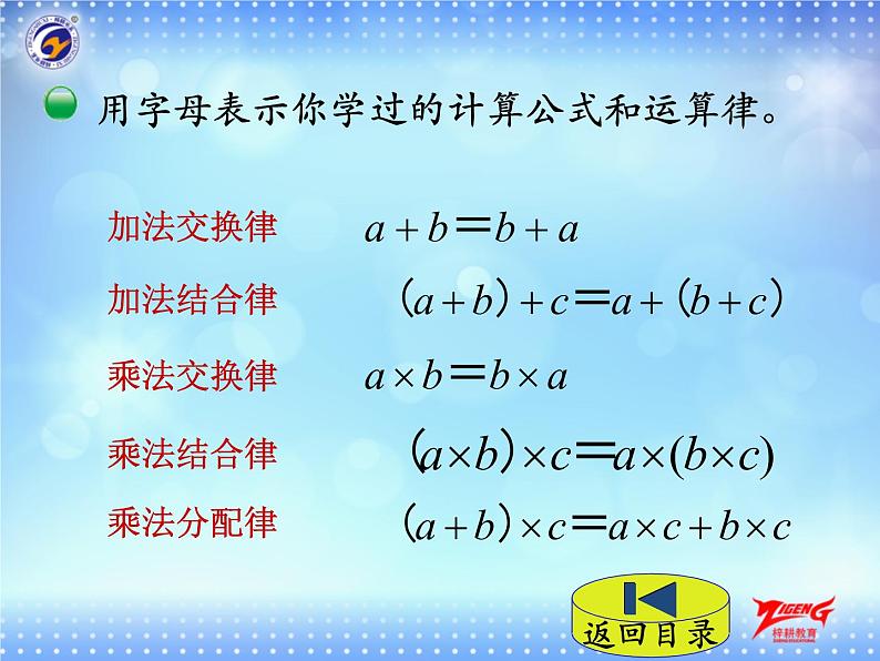 1-2    字母表示计算公式和运算律课件PPT第6页