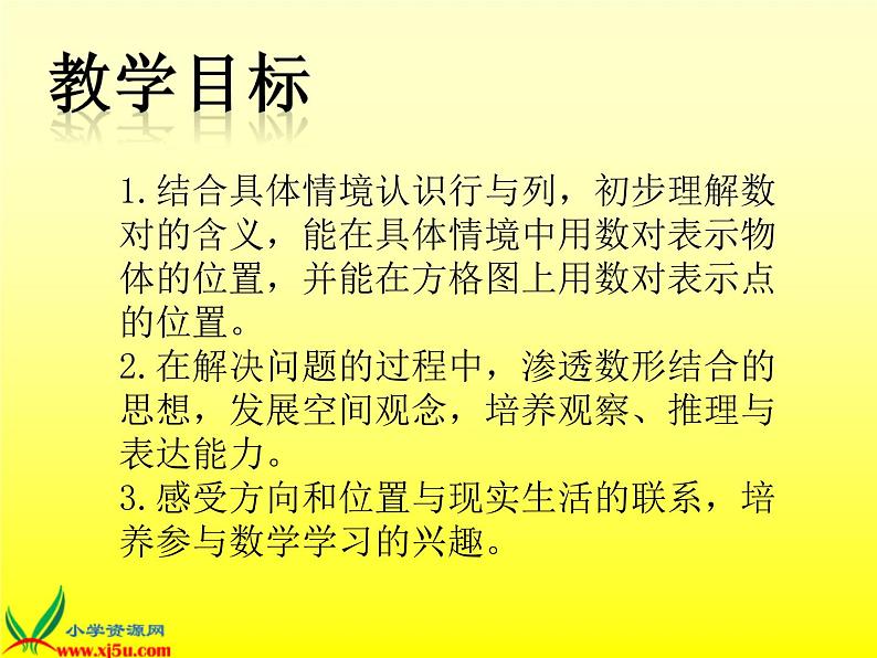 冀教小学数学六下《2  确定物体的位置 (4)课件PPT第2页