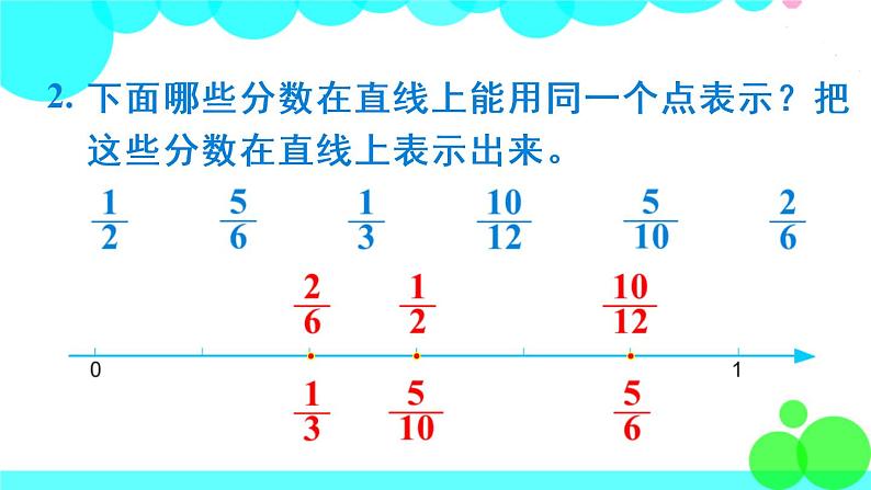 苏教数学五年级下册 四 分数的意义和性质 练习十 PPT课件05