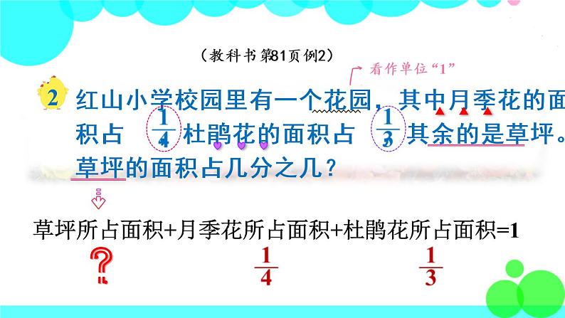 苏教数学五年级下册 五 分数加法和减法 第2课时 分数加减混合运算 PPT课件04