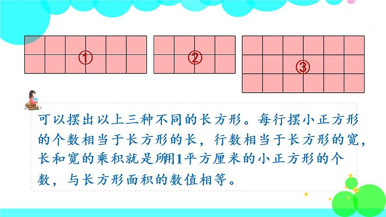 苏教数学三年级下册 六 长方形和正方形的面积  第3课时 面积的计算 PPT课件第4页