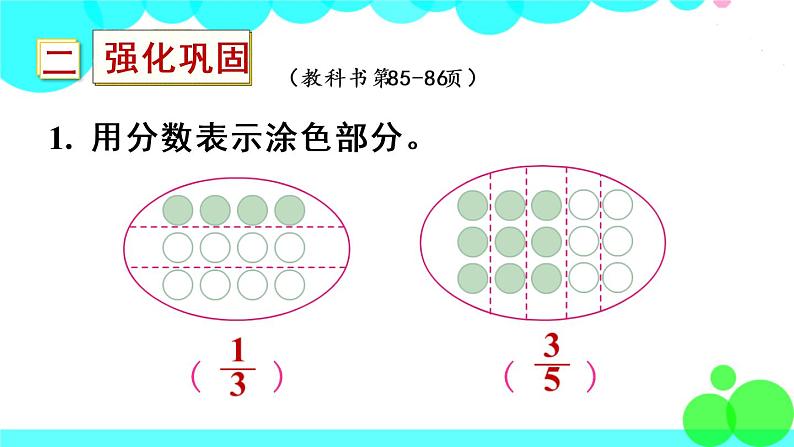 苏教数学三年级下册 七 分数的初步认识（二）  练习十 PPT课件06