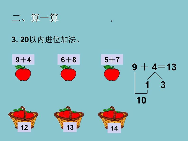 人教版一年级数学上册 9.总复习(1)课件(共14张PPT)第8页