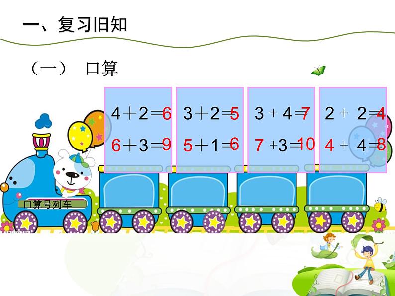 5.4连加连减（课件） 数学一年级上册(共13张PPT)人教版第2页