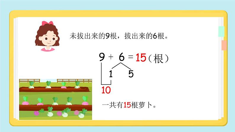 8、7、6加几 - 一共有多少（课件） 人教版数学一年级上册(共11张PPT)第4页