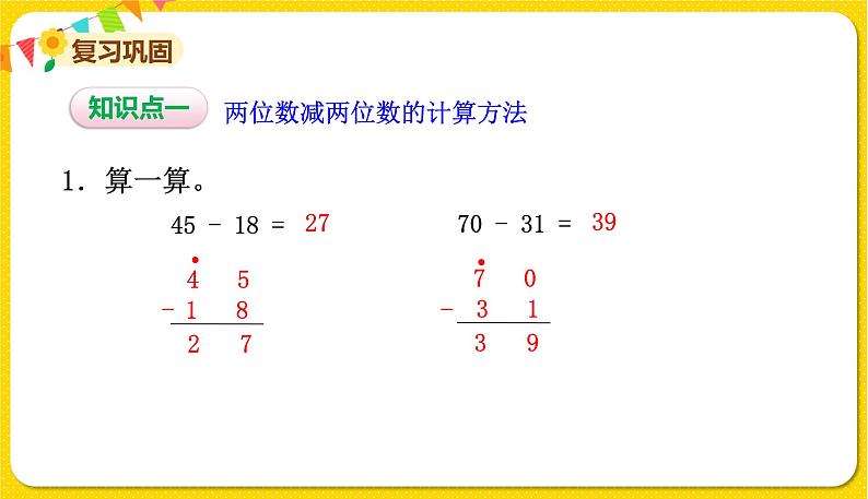 两位数减两位数（退位）习题课件第2页