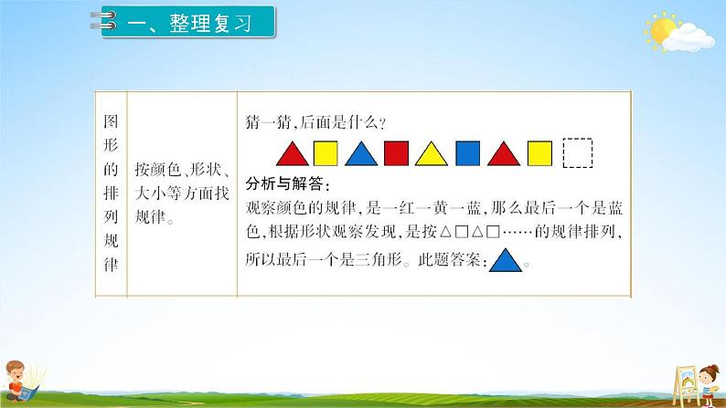 人教版一年级数学下册《总复习》优秀课件第3页