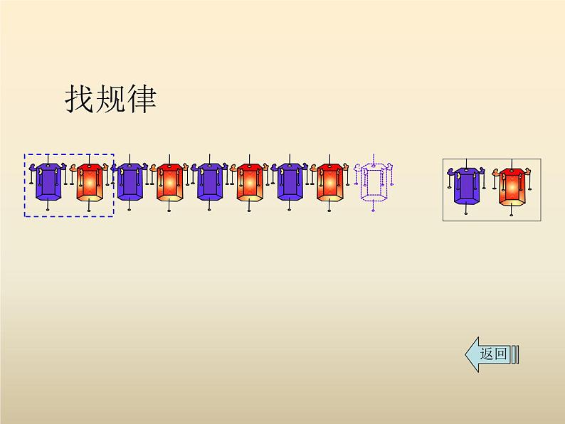 一年级数学下册课件-7找规律-人教版(共18张PPT)第5页