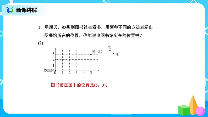 北师版小学数学五年级下册6.2《确定位置（二）》课件第6页