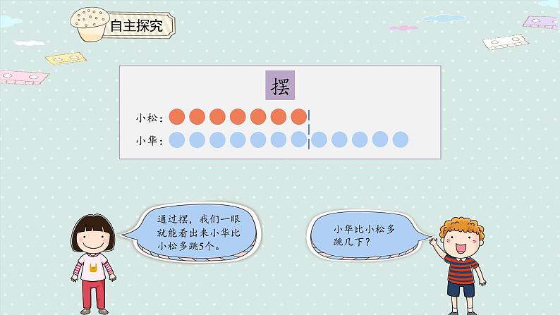 人教版一年级数学下册 2.6 例六 解决问题 课件第5页