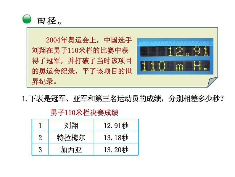数学好玩第2课时    奥运中的数学课件PPT第3页
