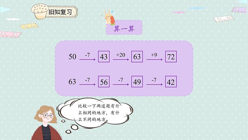 人教版一年级数学下册 6.7 用同数连加解决问题 课件第3页