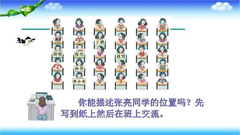 人教版数学五年级上册《位置——用数对确定位置》课件第4页