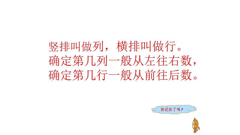 人教版数学五年级上册《位置——用数对确定位置》课件03