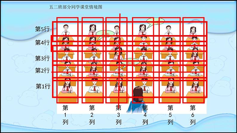 人教版数学五年级上册《位置——用数对确定位置》课件05