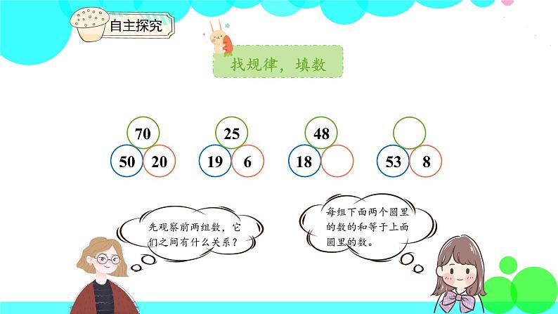 人教版数学1年级下册 7.3 找规律（3） PPT课件06