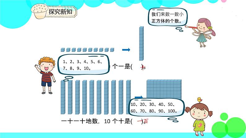 人教版数学2年级下册 7.1 1000以内数的认识（1） PPT课件04