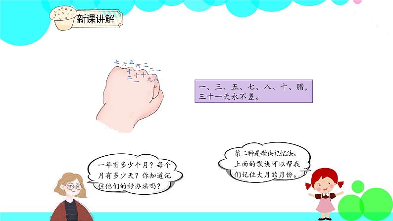 人教版数学3年级下册 6.1 年、月、日的认识 PPT课件第5页