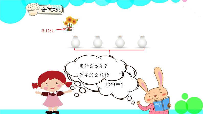 人教版数学4年级下册 1.2乘、除法的意义和各部分间的关系 PPT课件05