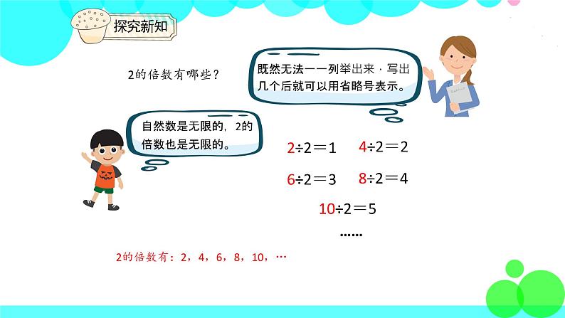 人教版数学5年级下册 2.3因数和倍数（例3） PPT课件06