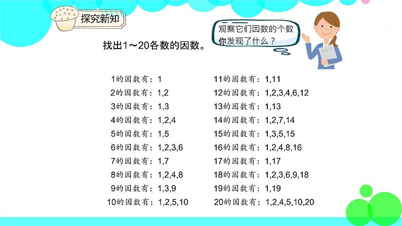 人教版数学5年级下册 2.6 质数和合数 PPT课件第5页