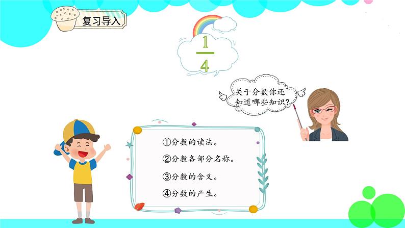 人教版数学5年级下册 4.1分数的产生和分数的意义 PPT课件第3页
