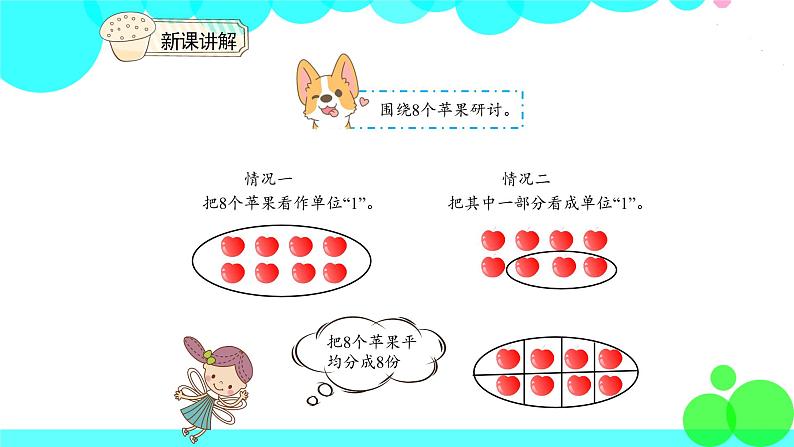 人教版数学5年级下册 4.1分数的产生和分数的意义 PPT课件第8页