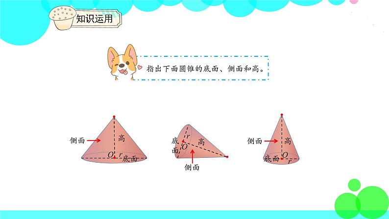人教版数学6年级下册 3.5圆锥的认识 PPT课件08
