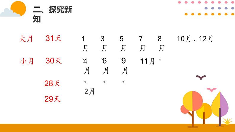 人教版数学 三年级下册课件PPT：6.1年、月、日(1)第6页