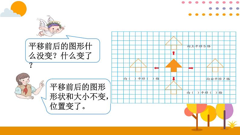 人教版 数学四年级下册课件PPT： 7.2平移第4页