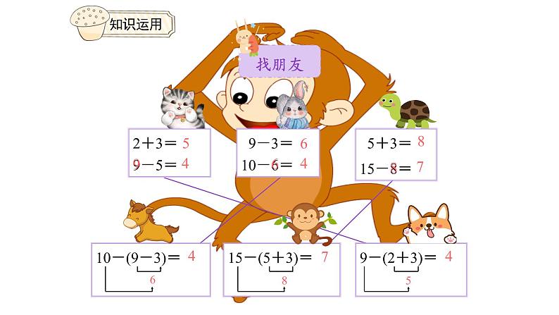 人教版数学1年级下册 6.6 小括号 PPT课件08